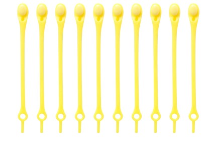 "Lazy" no-tie elastic shoelaces no-tie silicone elastic elastic shoelaces