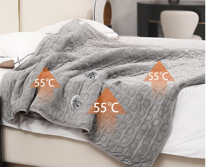 Electric Blanket Double Coverable and Washable Electric Heating Warming Blanket