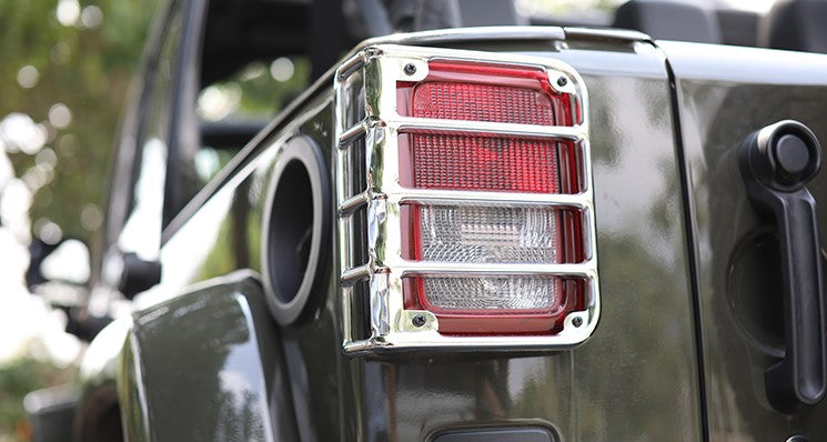 Jeep Wrangler tail light cover modified accessories Jeep Wrangler tail light frame brake light protective cover