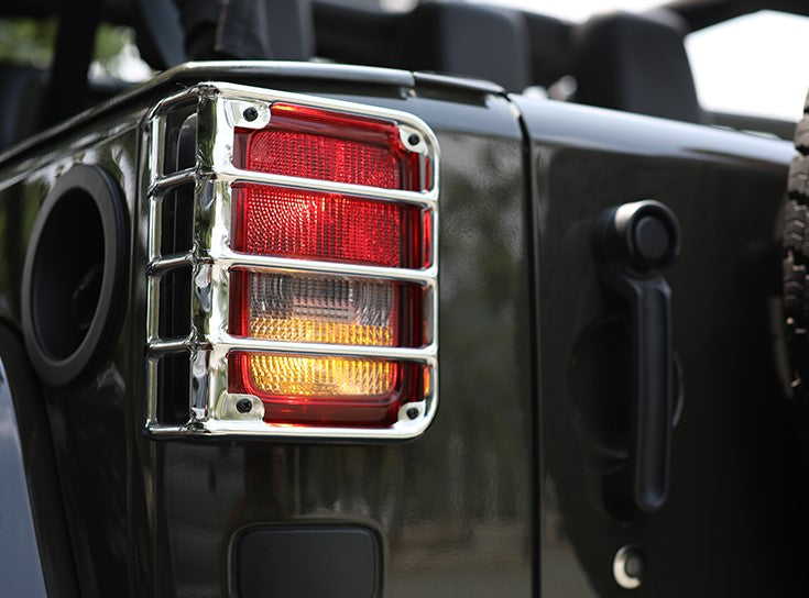 Jeep Wrangler tail light cover modified accessories Jeep Wrangler tail light frame brake light protective cover