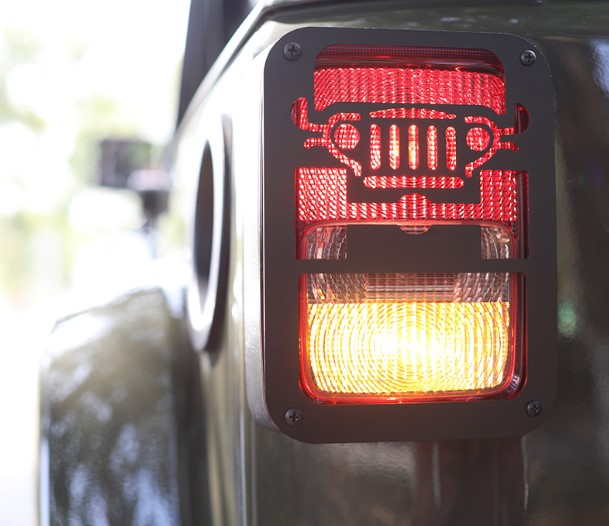 Jeep Wrangler tail light cover modified accessories Jeep Wrangler tail light frame brake light protective cover