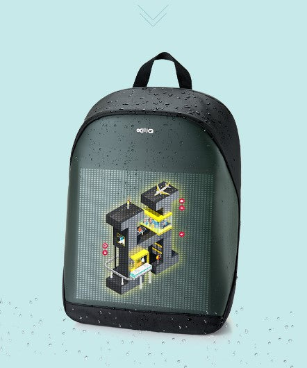 LED Display Screen Backpack Lighting Bag