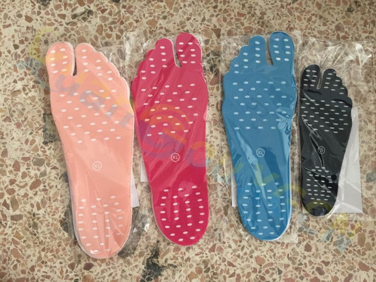 Beach invisible non-slip insole sole paste summer invisible shoe paste anti-cut anti-skid paste heat and waterproof