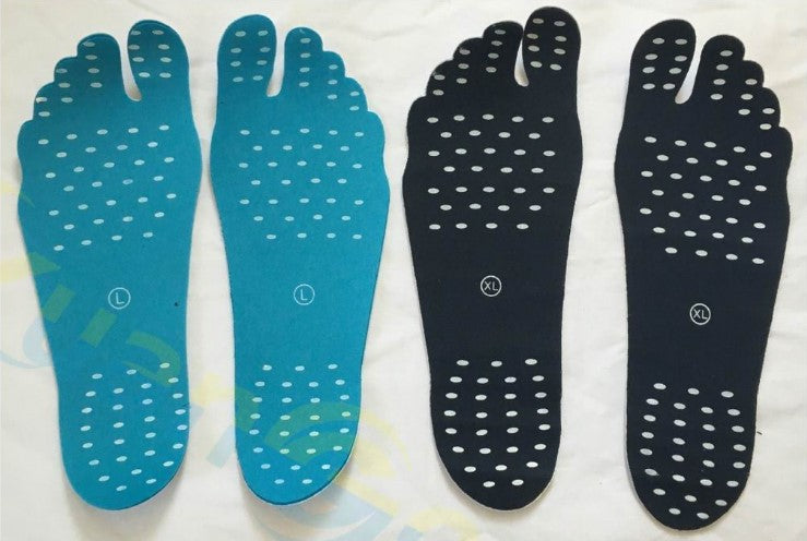 Beach invisible non-slip insole sole paste summer invisible shoe paste anti-cut anti-skid paste heat and waterproof