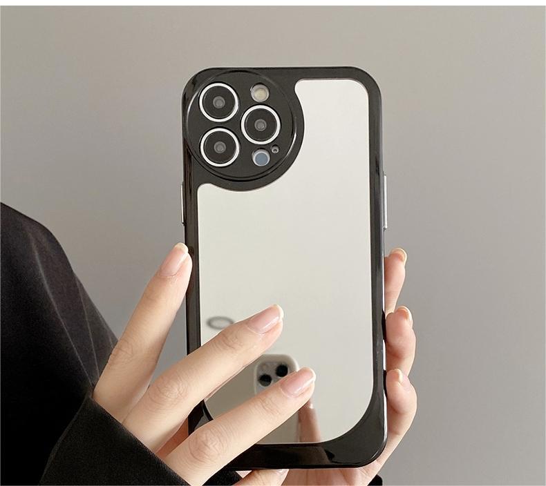 Makeup Mirror IPHONE 14 Lens All-Inclusive Phone Case