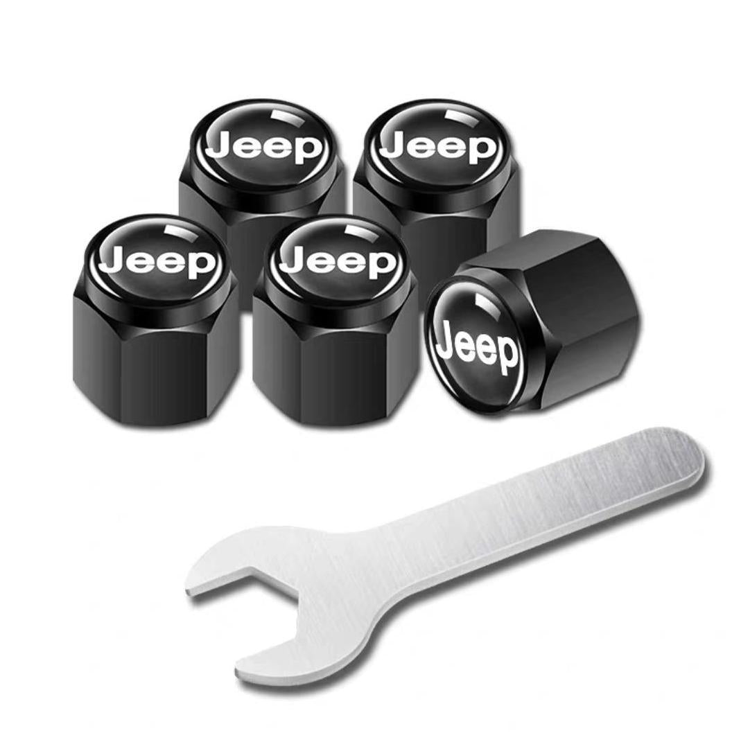 Jeep Wrangler car tire valve cap valve core cover