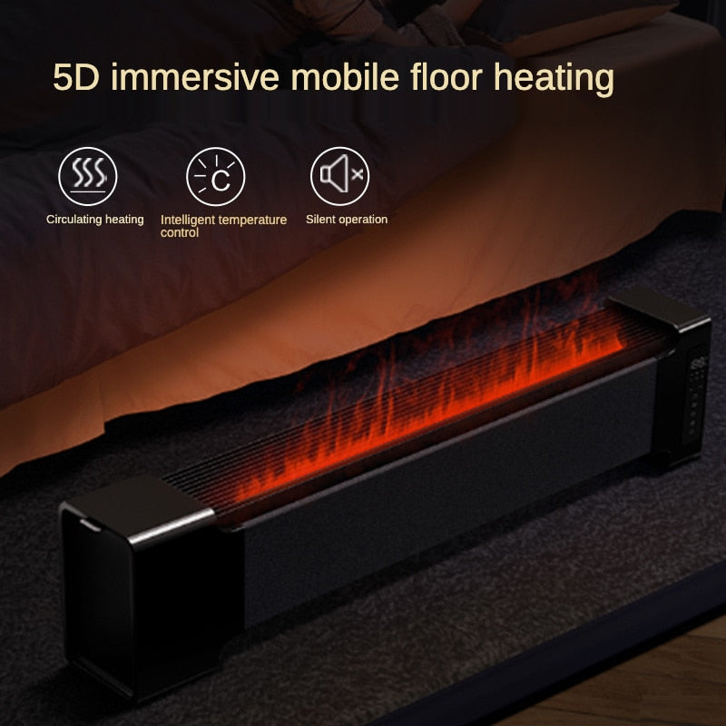 New Airmate 6 heater AIR6 simulation flame oven household graphene electric heater